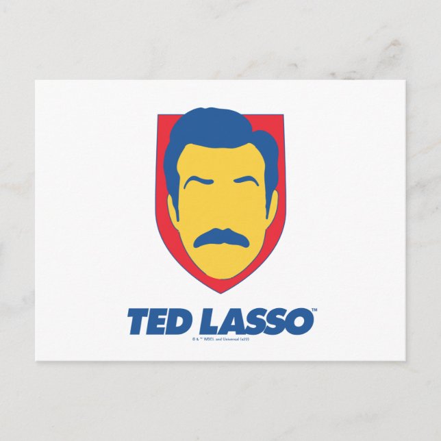 Ted Lasso | Face Icon Postcard (Front)