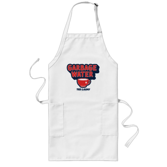 Ted Lasso | Garbage Water Tea Graphic Long Apron (Front)