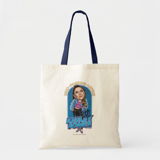 Ted Lasso | Keeley Jones Bobblehead Tote Bag (Front)