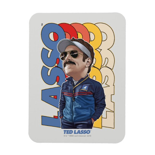 Ted Lasso | Lasso Bobblehead Magnet (Vertical)