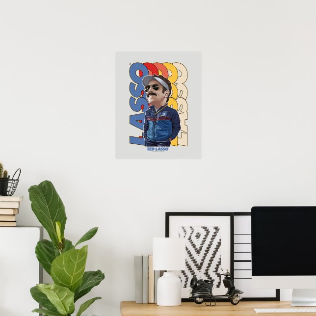 Ted Lasso | Lasso Bobblehead Poster (Home Office)