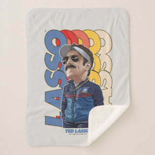 Ted Lasso   Lasso Bobblehead Sherpa Blanket
