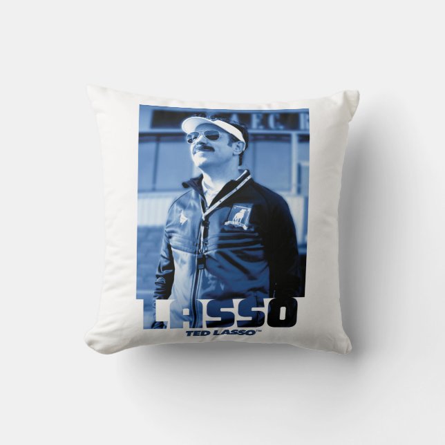 Ted Lasso | Lasso Photo Portrait Graphic Cushion (Front)
