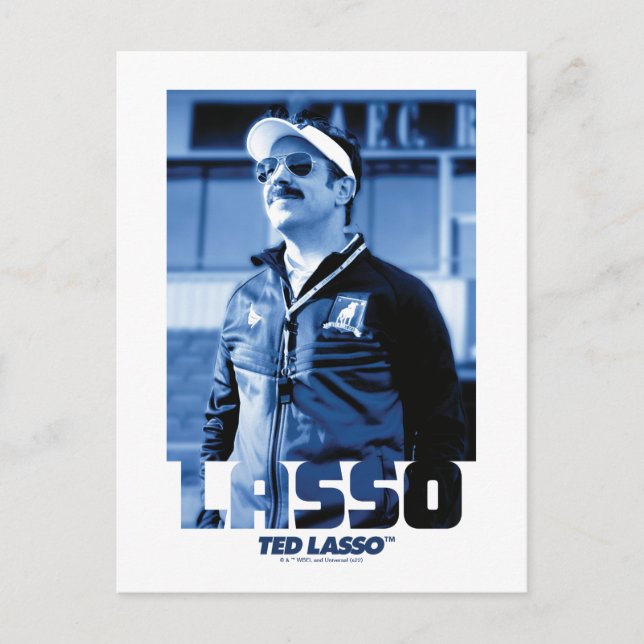 Ted Lasso | Lasso Photo Portrait Graphic Postcard (Front)