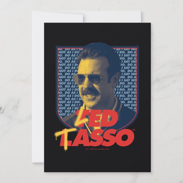 Ted Lasso | Led Tasso Badge Card (Front)