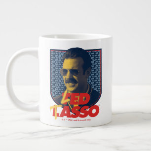 Ted Lasso   Led Tasso Badge Large Coffee Mug