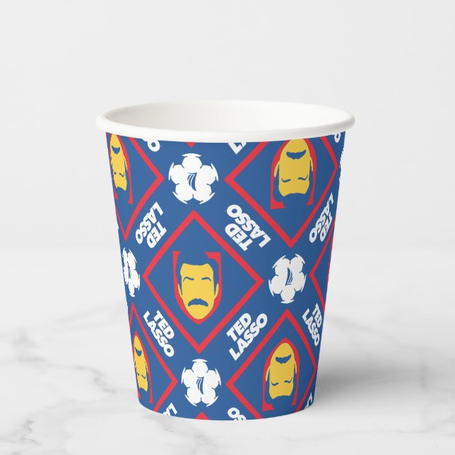 Ted Lasso Pattern Paper Cups (Front)