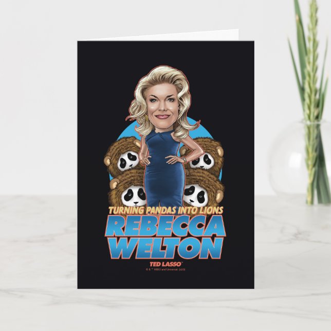 Ted Lasso | Rebecca Welton Bobblehead Card (Front)