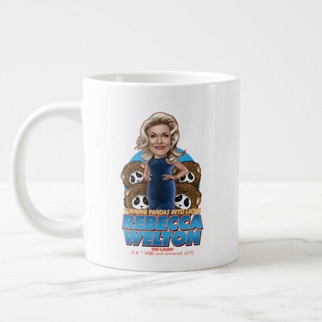 Ted Lasso | Rebecca Welton Bobblehead Large Coffee Mug (Left)