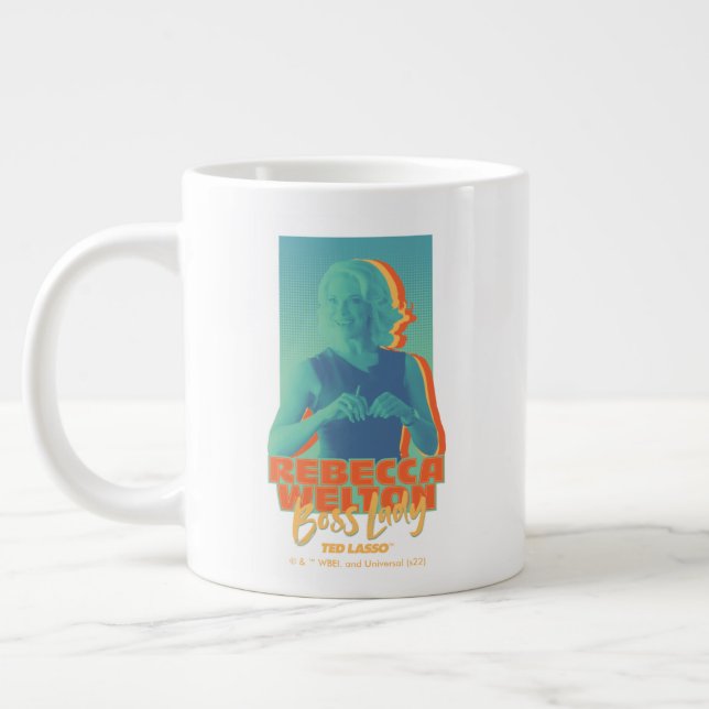 Ted Lasso | Rebecca Welton Boss Lady Graphic Large Coffee Mug (Left)