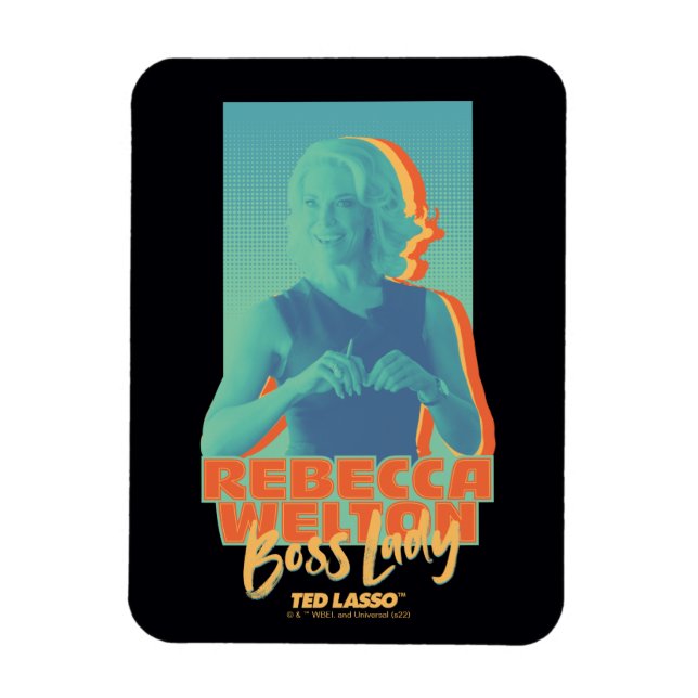 Ted Lasso | Rebecca Welton Boss Lady Graphic Magnet (Vertical)