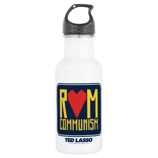 Ted Lasso | Rom Communism Graphic 532 Ml Water Bottle (Front)