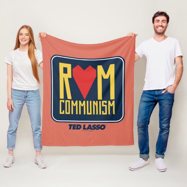 Ted Lasso | Rom Communism Graphic Fleece Blanket (In Situ)