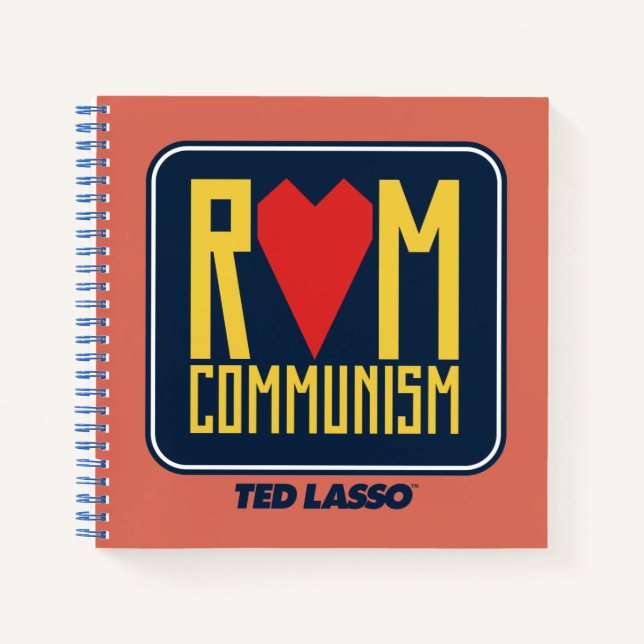 Ted Lasso | Rom Communism Graphic Notebook (Front)