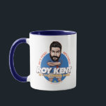 Ted Lasso | Roy Kent Bobblehead Mug<br><div class="desc">Check out this bobblehead character graphic of Roy Kent,  featuring the quote: "He's Here! He's There! He's F*#cking Everywhere!".</div>