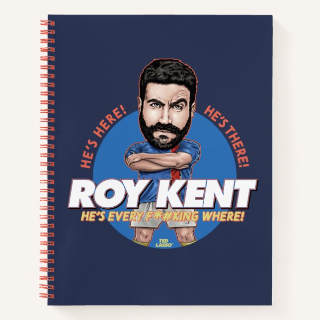 Ted Lasso | Roy Kent Bobblehead Notebook (Front)