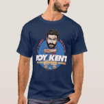 Ted Lasso | Roy Kent Bobblehead T-Shirt<br><div class="desc">Check out this bobblehead character graphic of Roy Kent,  featuring the quote: "He's Here! He's There! He's F*#cking Everywhere!".</div>