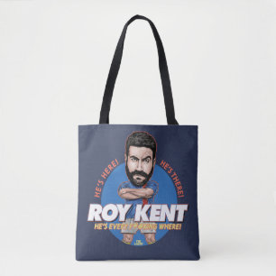Ted Lasso   Roy Kent Bobblehead Tote Bag