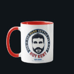 Ted Lasso | Roy Kent Don't You Dare Settle Mug<br><div class="desc">Check out this circular badge of Roy Kent that reads: Don't You Dare Settle for Fine.</div>