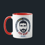 Ted Lasso | Roy Kent Don't You Dare Settle Mug<br><div class="desc">Check out this circular badge of Roy Kent that reads: Don't You Dare Settle for Fine.</div>