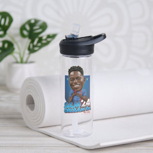 Ted Lasso   Sam Obisanya Bobblehead Water Bottle