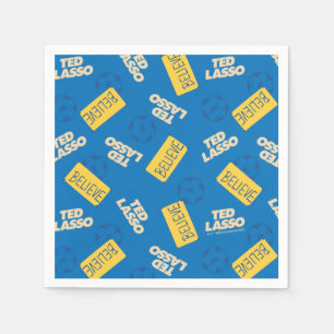 Ted Lasso Soccer Pattern Napkin
