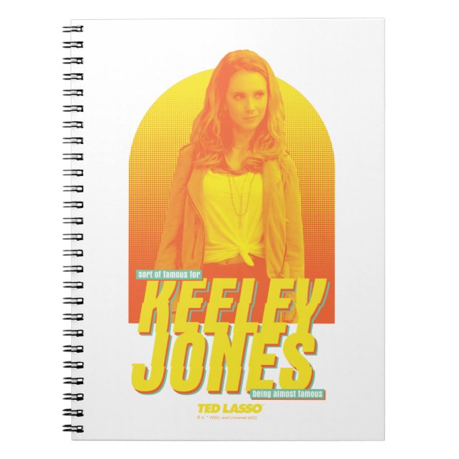 Ted Lasso | Sorta Famous Keeley Jones Graphic Notebook (Front)