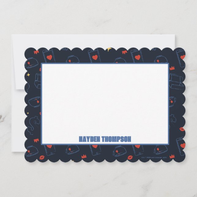 Ted Lasso | Tea and Biscuit Icon Toss Pattern Card (Front)