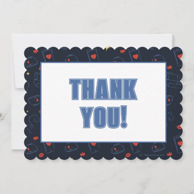 Ted Lasso | Tea and Biscuit Icon Toss Pattern Card (Front)