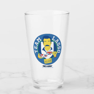 Ted Lasso   Team Lasso Tea Iconic Avatar Glass