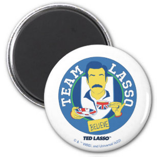 Ted Lasso   Team Lasso Tea Iconic Avatar Magnet