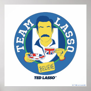 Ted Lasso   Team Lasso Tea Iconic Avatar Poster