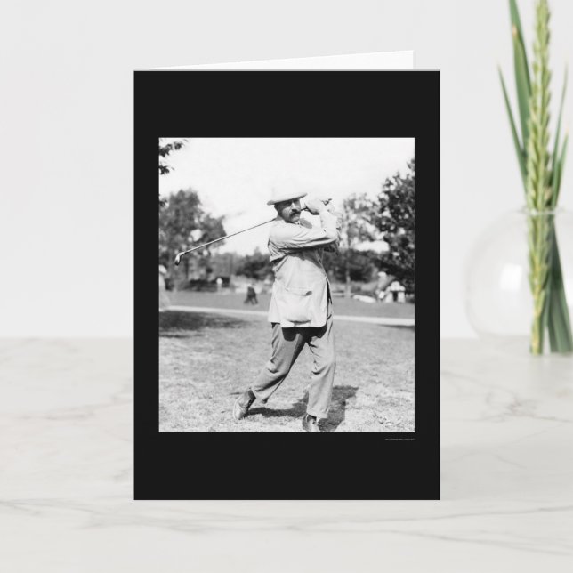 Ted Ray Golf Champion 1914 Card (Front)