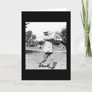 Ted Ray Golf Champion 1914 Card