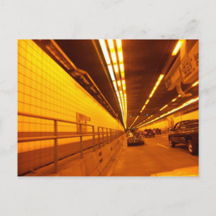 TED WILLIAMS tunnel postcard