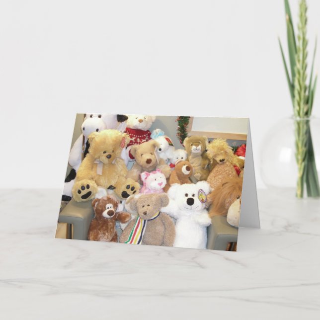 TEDDIES GROUP BIRTHDAY CARD (Front)