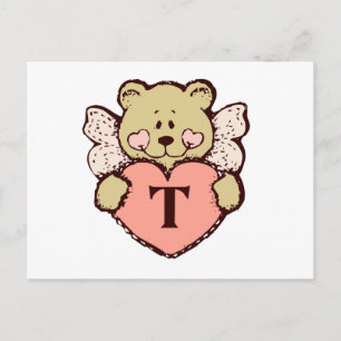 Teddy Angel T Postcard