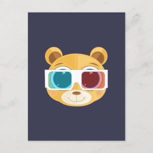 Teddy Bear - 3D Postcard