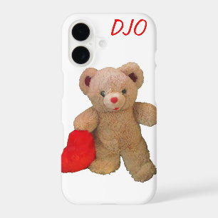 Teddy Bear and Big Red Heart
