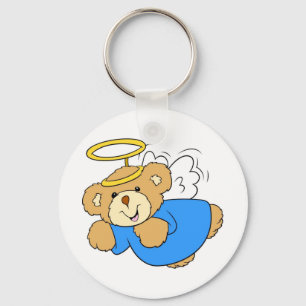 Teddy Bear Angel Key Ring