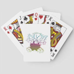 Teddy-Bear Angel Playing Cards