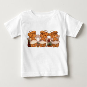 teddy-bear-angels baby T-Shirt