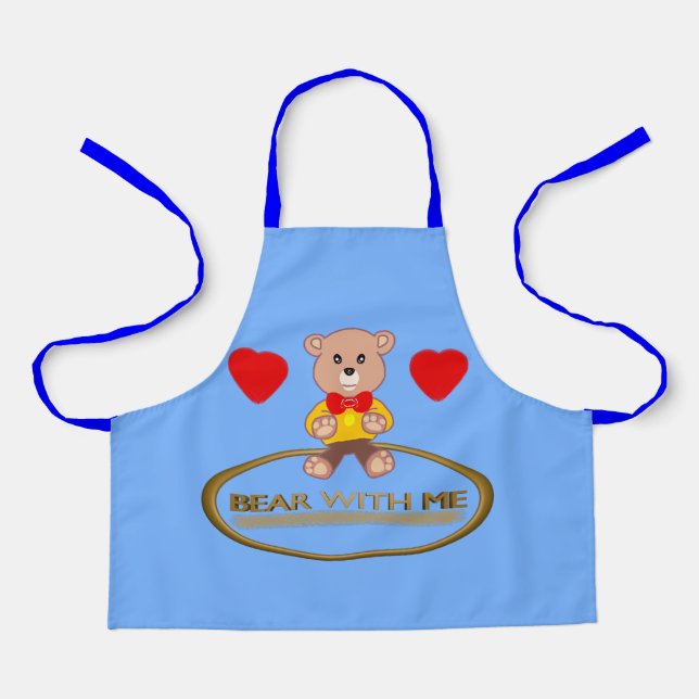 Teddy Bear  Apron (Front)