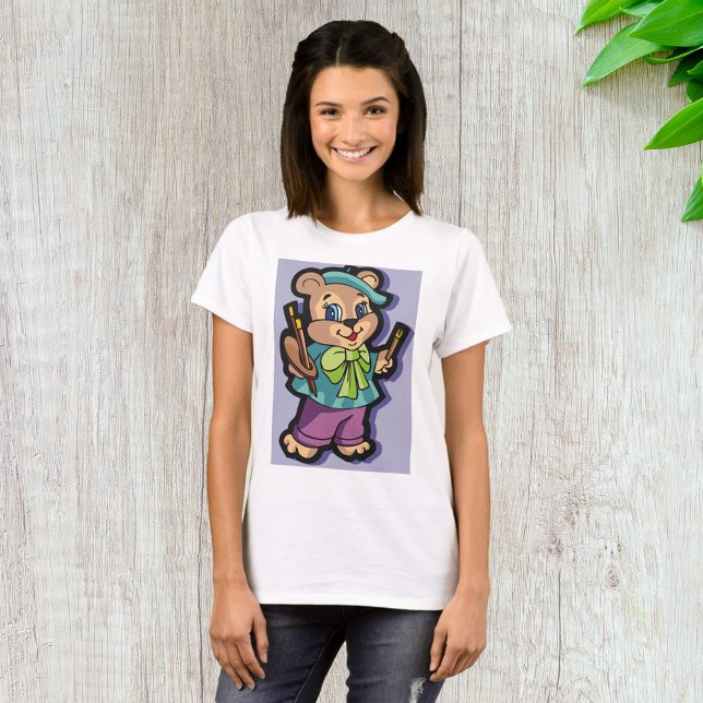 Teddy Bear Artist T-Shirt (Creator Uploaded)