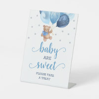 Teddy Bear Baby Are Sweet Take a Treat Baby Shower
