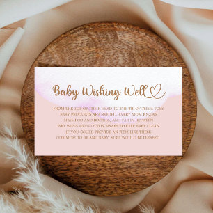 Teddy Bear, Baby Bear, Baby Shower, Wishing Well, Enclosure Card