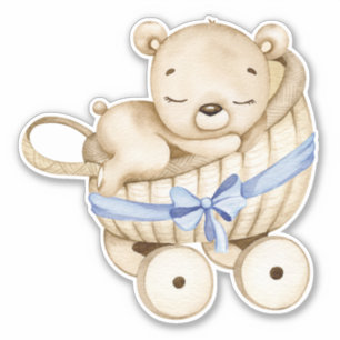 Teddy Bear Baby Bear Cute Animal Sticker