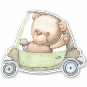 Teddy Bear Baby Bear Cute Animal  Sticker