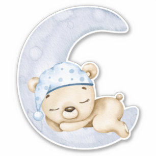 Teddy Bear Baby Bear Cute Animal Sticker