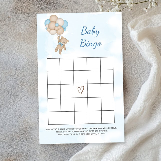 Teddy Bear Baby Bingo Game (Creator Uploaded)